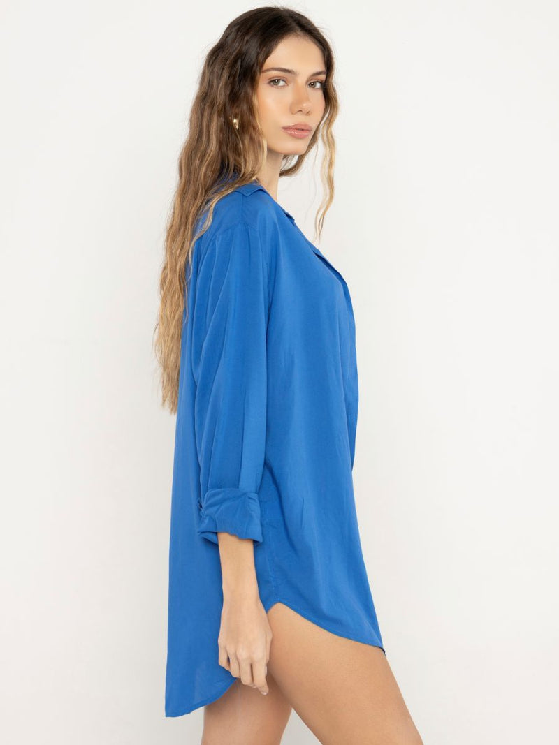 camisa azul anil 9169 brazil del mar