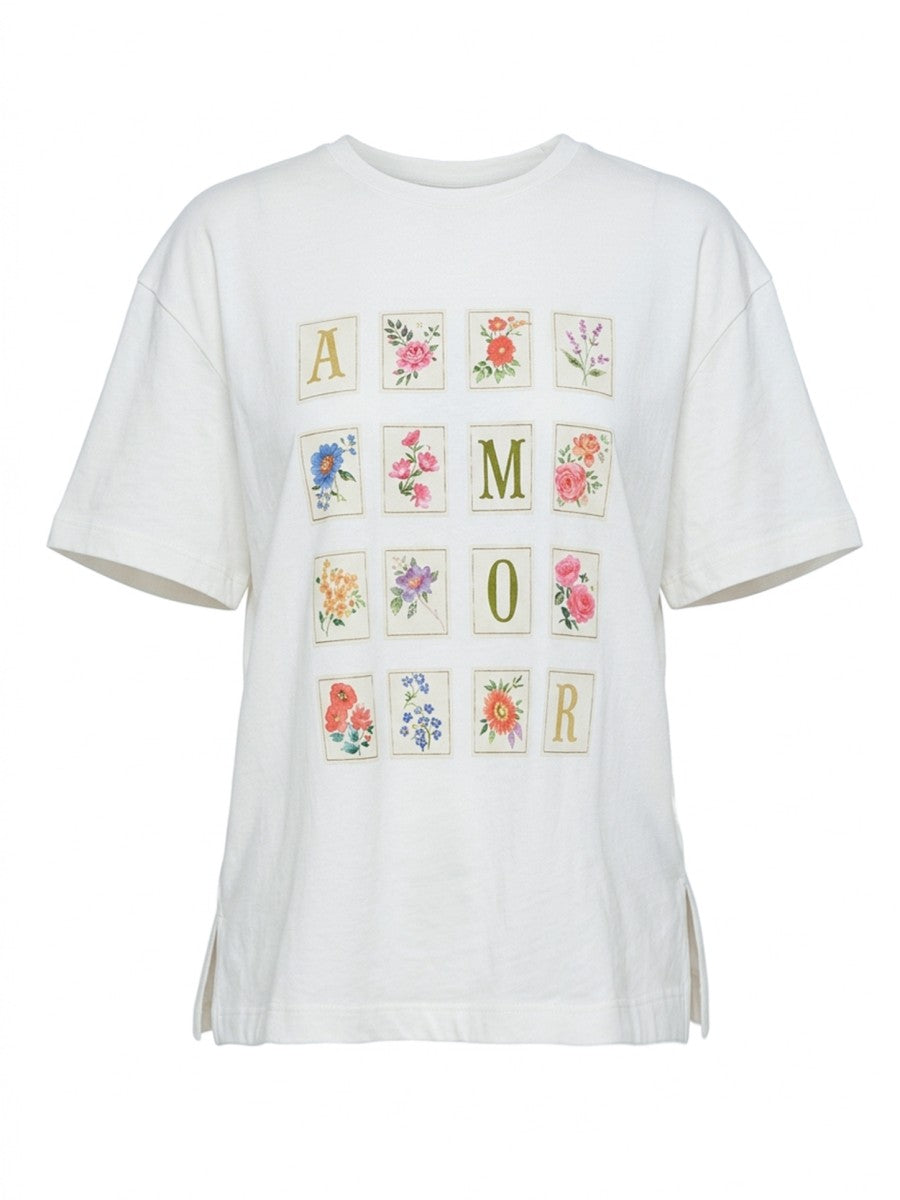camiseta amor off white BL26 triya