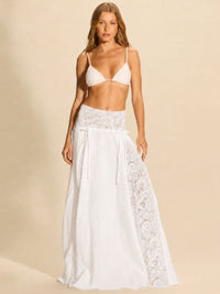 saia longa linho e renda off white évora 00719 la sirène